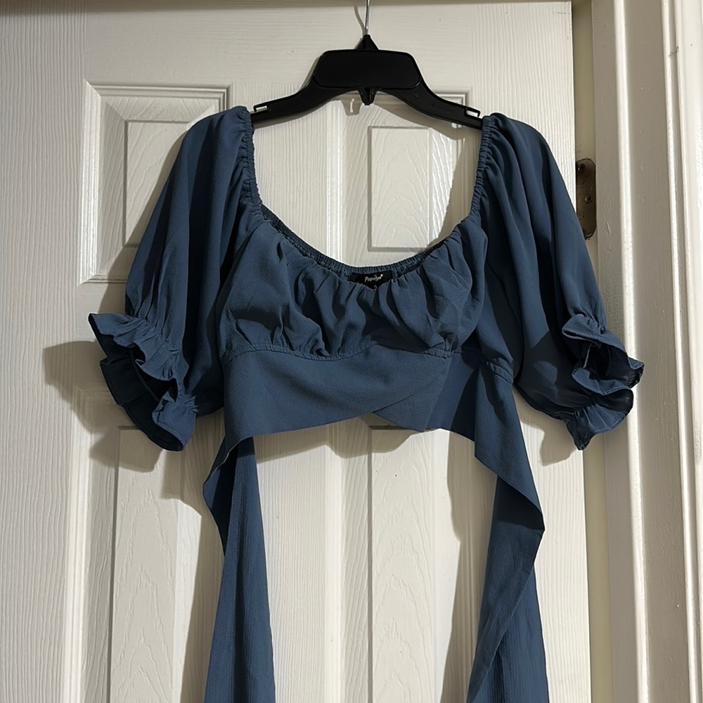 Crop top blouse